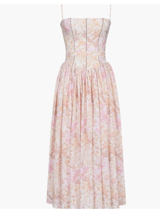 HOUSE OF CB Dresses & Skirts - NEW, House of CB Ysabella Floral Maxi Sundress in Peach Floral Sz L #LD281